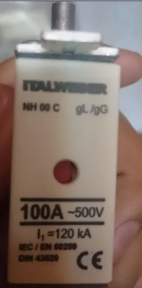 Предохранители: ITALWEBER NH00C 16A 690V 100KA aM/NH00C 35A 500 V/NH00C 40A 500 V/NH00C 100A 500V 120KA gG