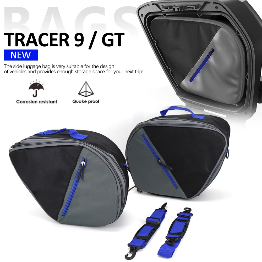 For Tracer 900 Gt / 9 Motorcycle Luggage Bags Pannier Liner Bag Tool
