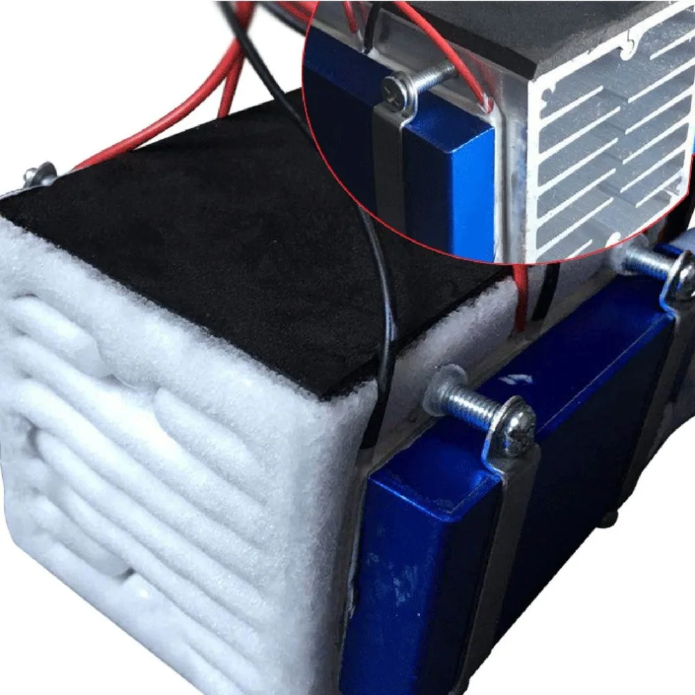 Пельтье термоэлектрический холодильник 12V 576W 6-чип TEC1-12706 DIY холодильное устройство воздушного охлаждения Термоэлектрический охладитель