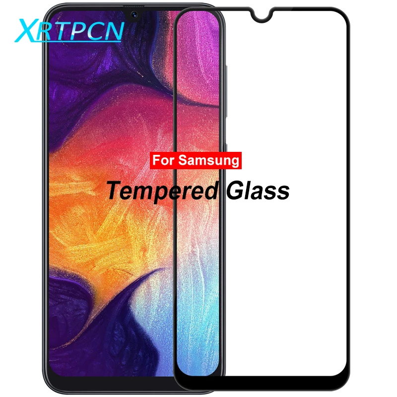 

9D Tempered Glass on the For Samsung Galaxy A30 A50 A70 A80 A90 A20e A40s A60 A40 A20 A10 Screen Protector Protective glass film