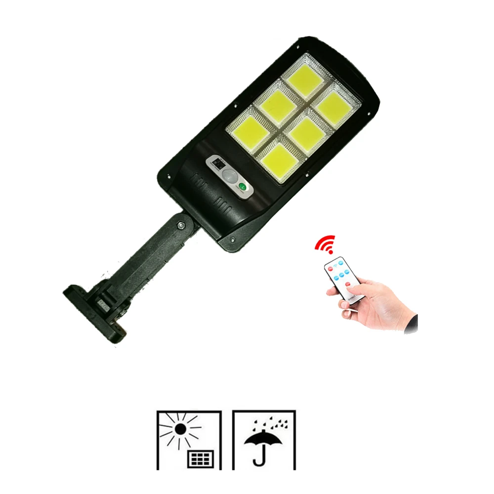 

solar light lamp floodlight reflector Outdoor Super Bright Motion Sensor Security Wireless Waterproof Flexible Wall remote contr