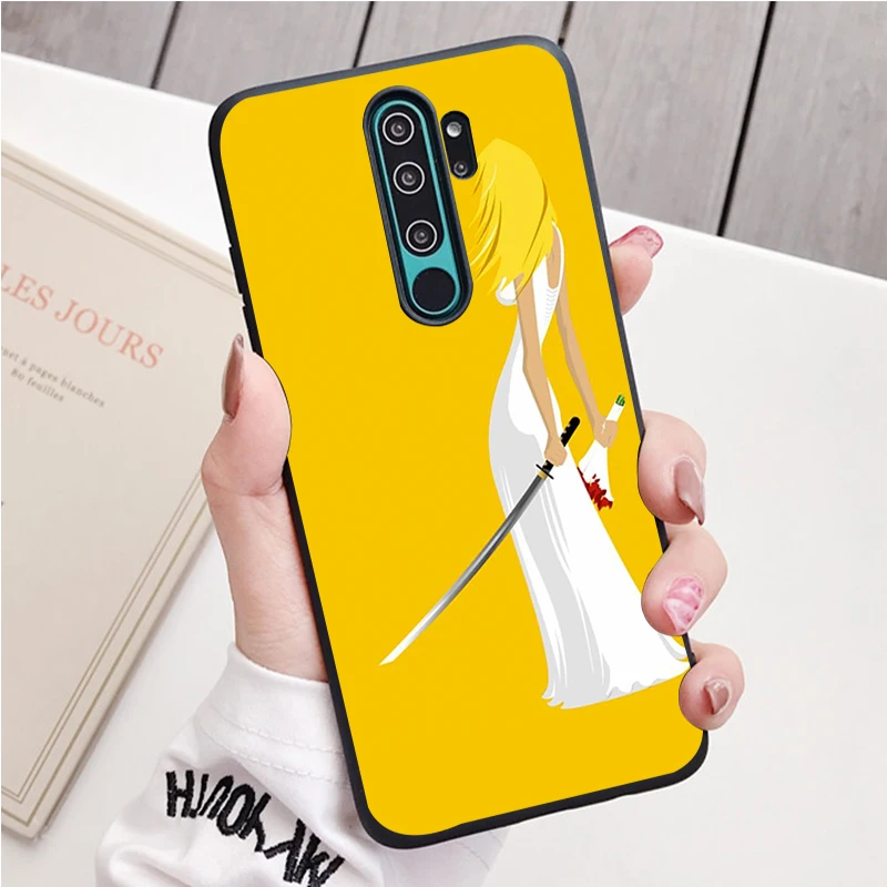 xiaomi leather case handle Kill Bill Silicone Ốp Lưng Điện Thoại Redmi Note 9 8 7 Pro S 8T 7A Bao xiaomi leather case color