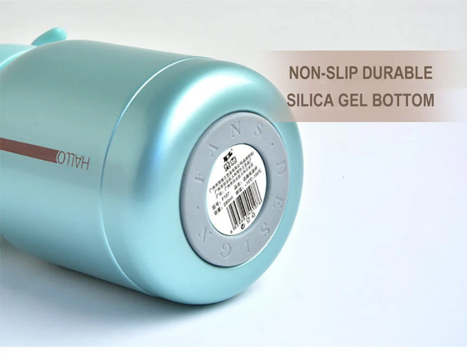Funny Portable Thermal Water Bottle Tongue Out Handle Cute Stainless Steel Thermos Cup Mini Cute Office Vacuum Flasks