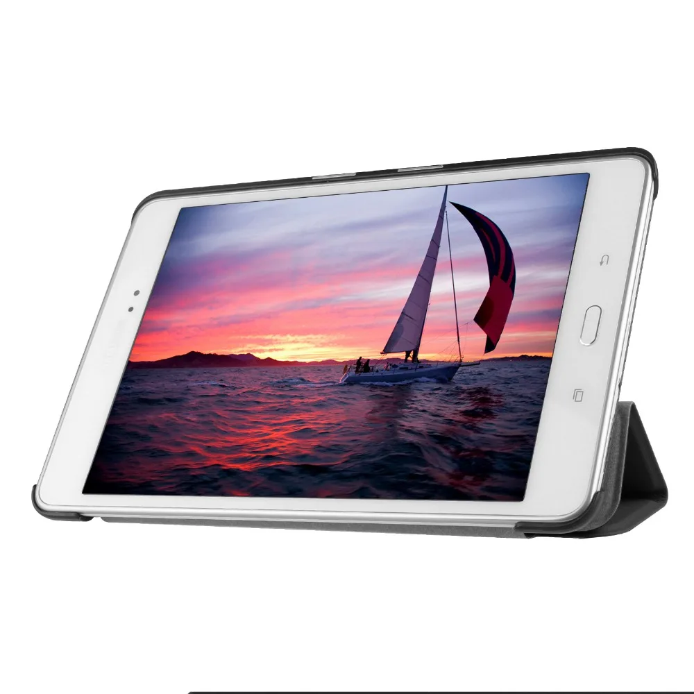 Тонкий чехол для Samsung Galaxy Tab A 9,7 дюймов планшет SM-T550 T555 P550 P555 Магнитный чехол с умным пробуждением сна