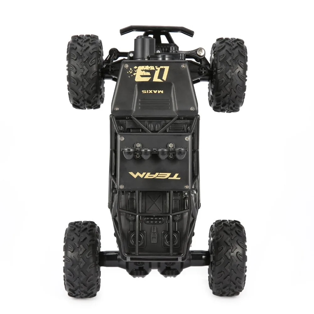 

1:16 2.4GHz Alloy Body Shell Rock Crawler 4WD Double Motors Off-road Remote Control RC Buggy Bigfoot Climbing Car Vehicle Toys
