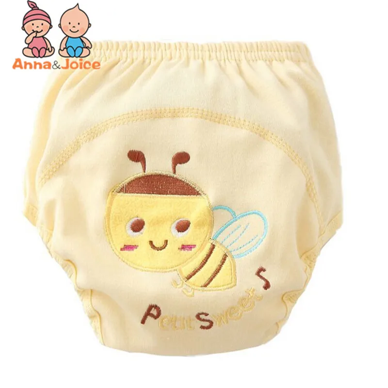 Underwear 100% Algodão Respirável Diaper Cover Calças de Treinamento