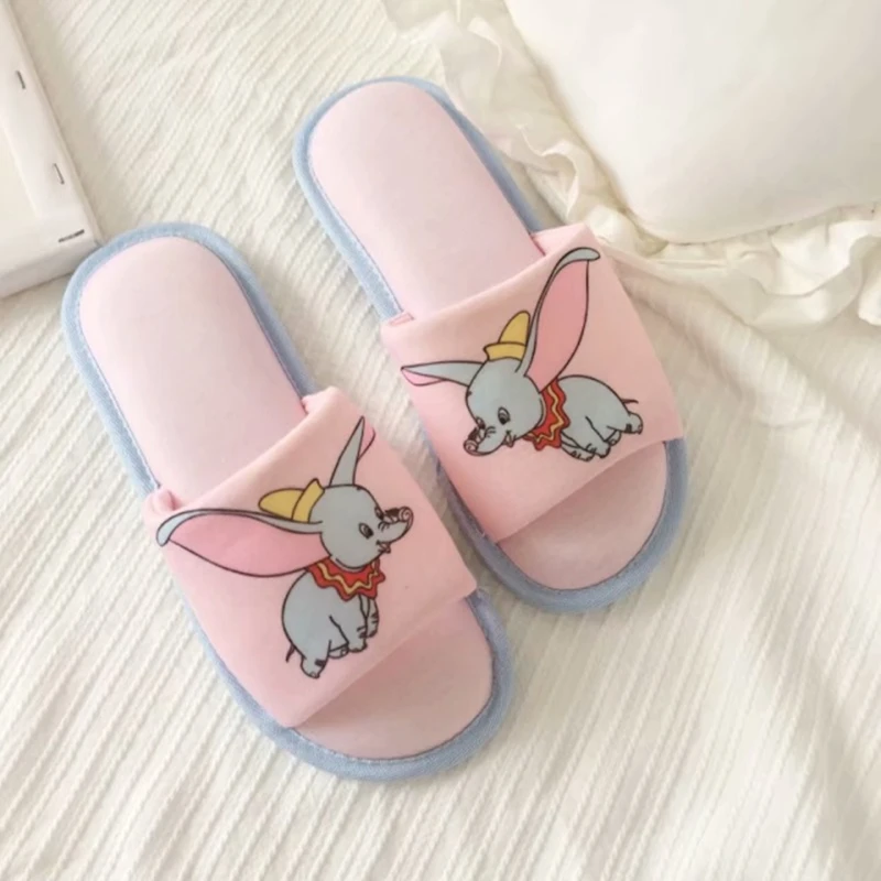 

Indoor Dumbo Slippers 2019 Comfortable Platform Shoes Woman Slip On Soft Flats Casual Floor Slipper Women Home Shoes
