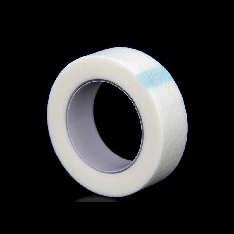 24 Rolls Non-woven Eyelash Extension Lint Free Eye Pads Breathable Adhesive Tape Lash White Paper for False Lashes Medical | Красота и
