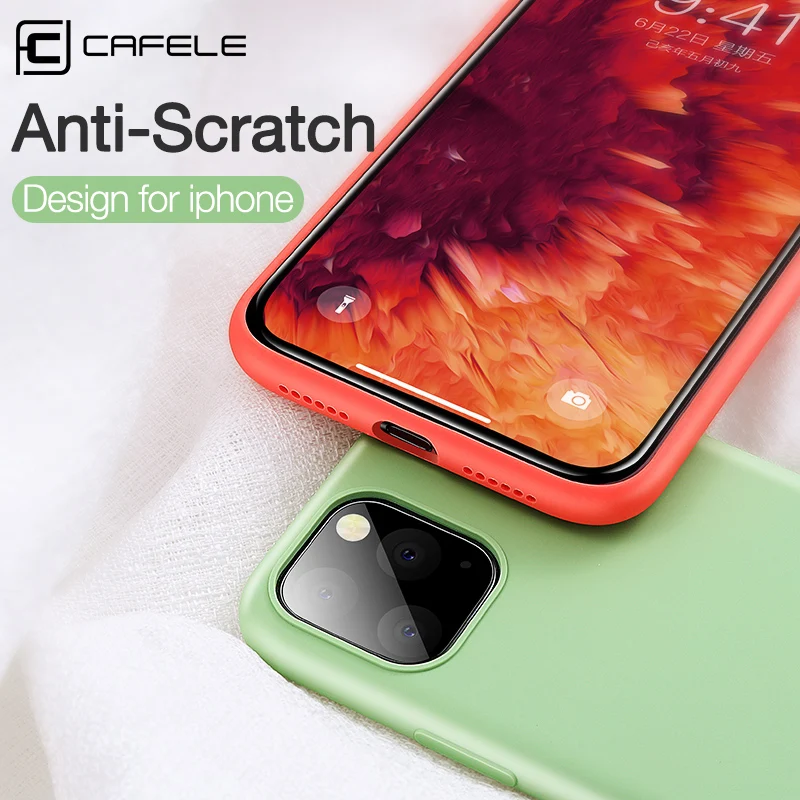 CAFELE Phone Case for iPhone 11 Pro Max Silicone Cover Ultra Thin Soft TPU Back Case for Apple iPhone 11 pro Full covering