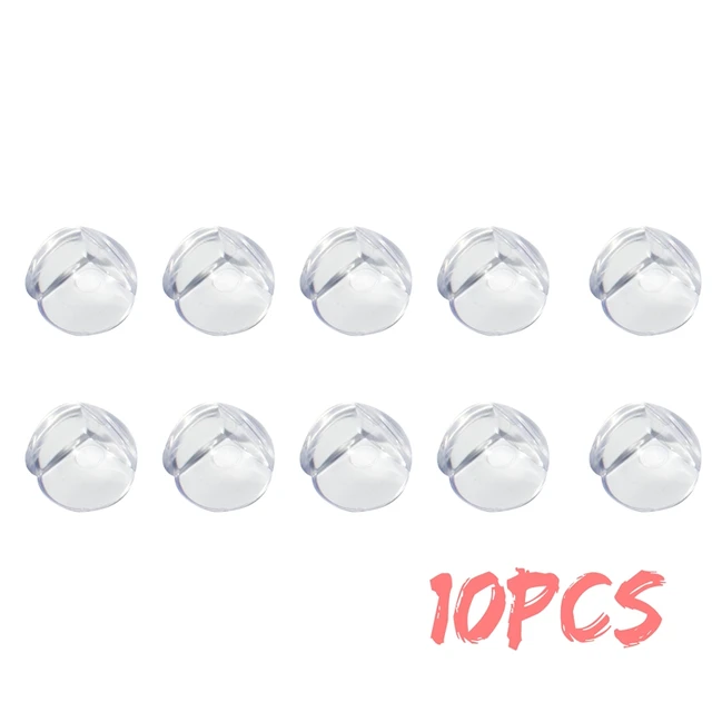5/8/10Pcs Child Baby Safety Silicone Protector Table Corner Edge Protection Cover Children Anticollision Edge & Guards Clear
