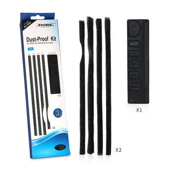 

Dust-Proof Cover Filter Mesh Jack Stopper Pack Dustproof Kits Suitable For Playstation 4 Pro PS4 Slim Gaming Console
