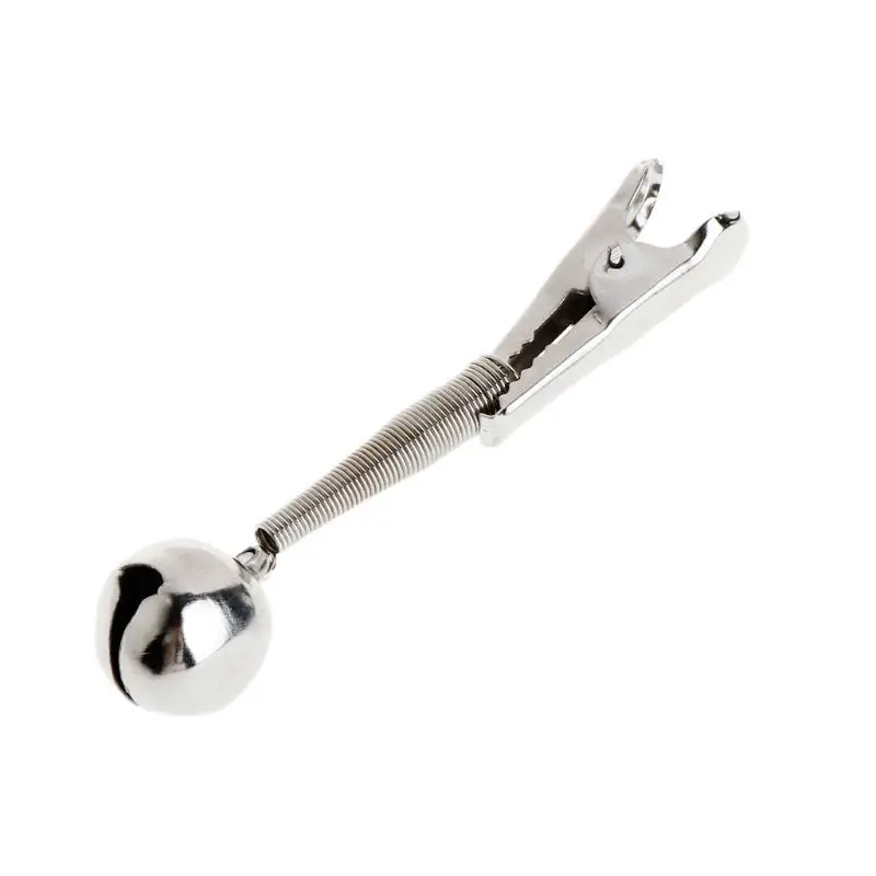 Рыболовный зажим колокольчик сигнализация поклевки рыбы из нержавеющей стали