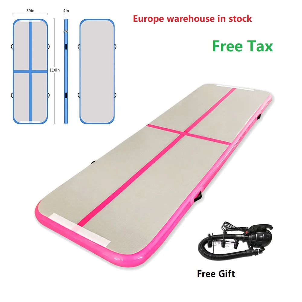 Pista de aire inflable para gimnasia, esterilla de Yoga, pista de aire inflable para gimnasia artística, equipo de gimnasia