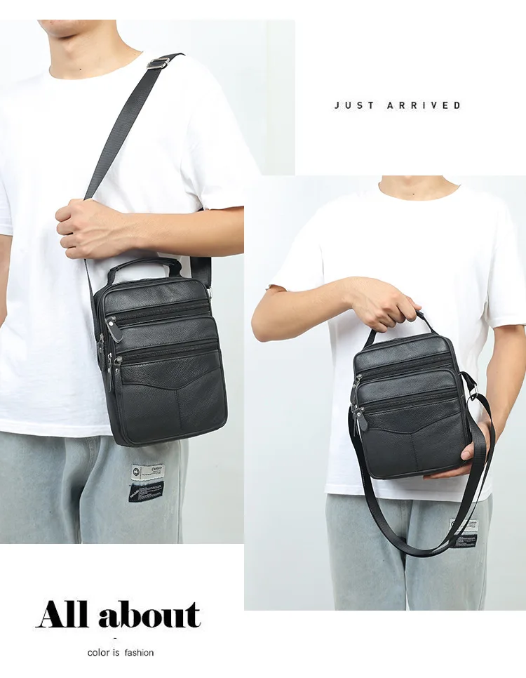 Men Cowhide Bags Messenger Hand Bags Business Shoulder Bags For Men 100% Genuine Leather Bags Luxury Handbags High Quality Men Cowhide Bags Messenger Hand Bags Business Shoulder Bags For Men 100% Genuine Leather Bags Luxury Handbags High Quality