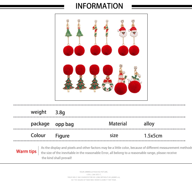 Рождественские серьги для женщин, милые очаровательные длинные серьги для девочек, парные рождественские женские ювелирные изделия, Короткие серьги, парные рождественские подарки