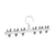 Magic 9-hole Support Circle Clothes Hanger Clothes Drying Rack Multifunction Plastic clothes rack Home Storage Hangers 25