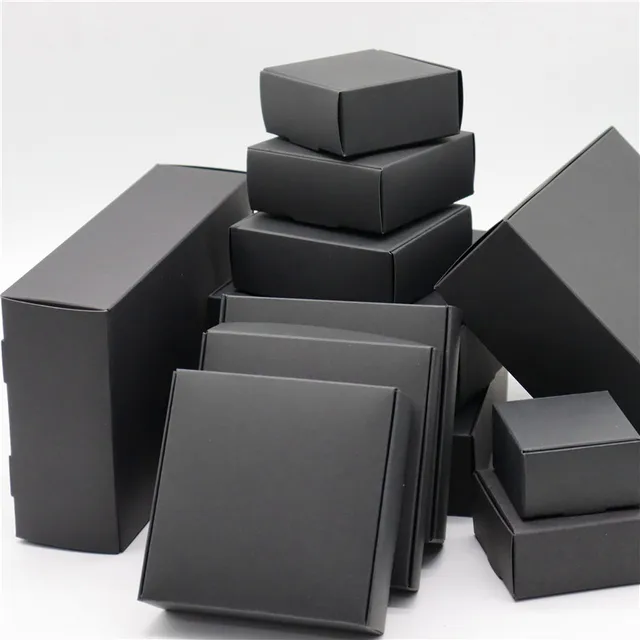 Black 15pcs Size Kraft Paper Packing Gift Box Biodegradable & Eco Disposable » Eco Trading Marketplace 7