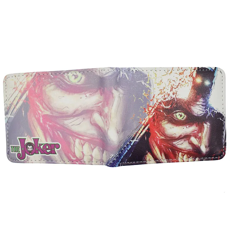 DC Joker кошелек высокого качества HAHAHA PU короткий кошелек кошельки для монет