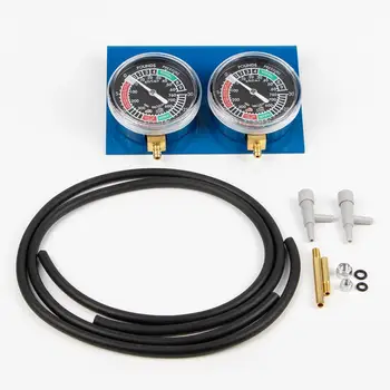 

1pc 2 Cylinder Motorcycle Synchronizer Carburetor Fuel Vacuum Tool With Hose Gauge