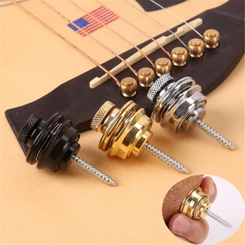 

Guitar Strap Button Guitar Pegs Buckle Lock Pins Metal End Locking for Acoustic Electric Bass Ukulele Musical Accessories Parts