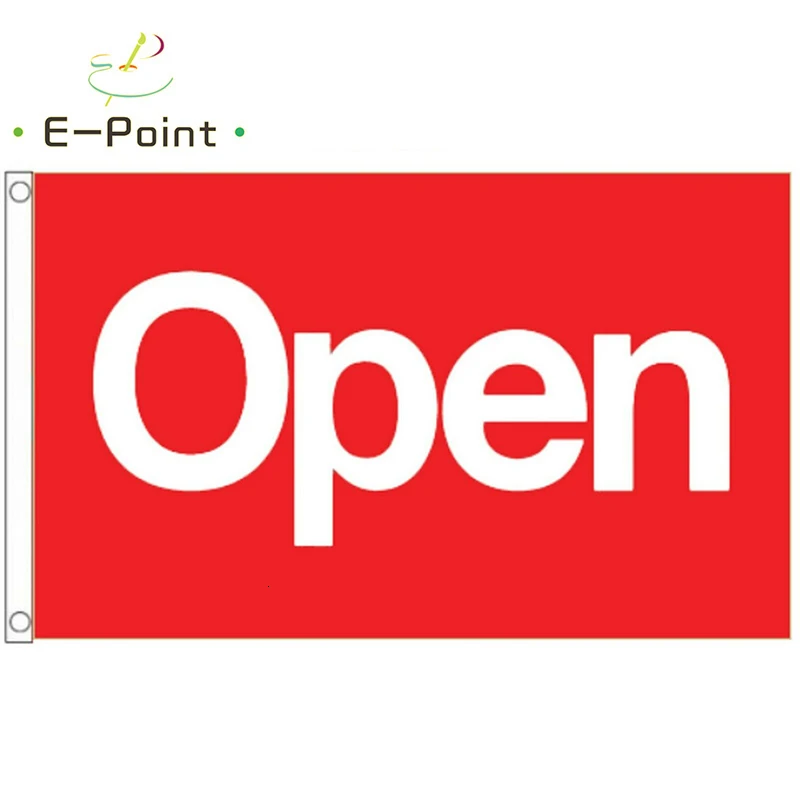 Деловой открытый знак рекламный флаг 2ft* 3ft(60*90 см) 3ft* 5ft(90*150 см) размер рождественские украшения для домашнего флага баннер подарки