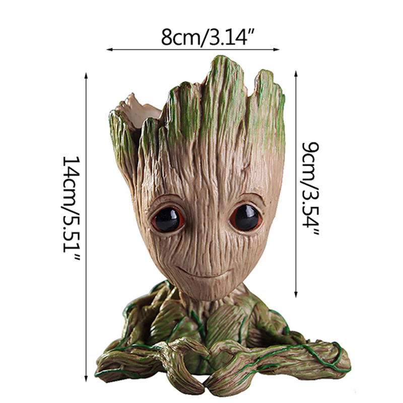 Цветочные горшки Groot многофункциональные украшения дома детские игрушки ручки Gruitt цветочные горшки садовые горшки для хранения Ремесла