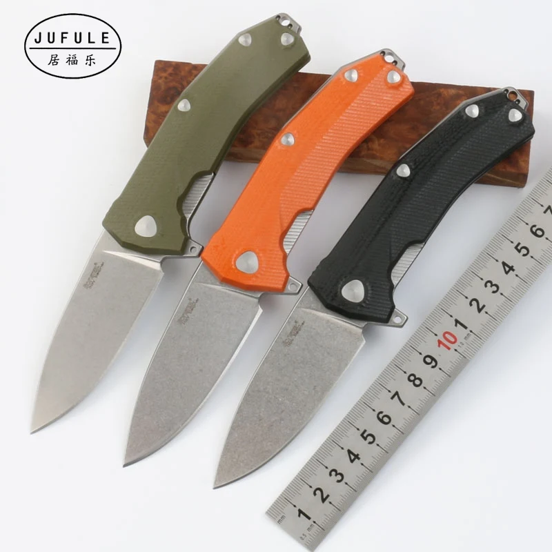 Free-Shipping-Sleipner-Folding-Knife-Front-and-Rear-G10-Handle-High-Hardness-60HRC-Outdoor-Camping-Utility
