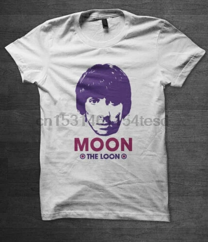 Keith Moon T shirt The Who drummer 60's music rock n roll mods mod small faces 2020 Brand Shirt Men Fashion | Мужская одежда