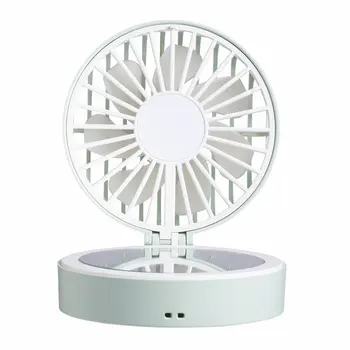 

Cake makeup mirror fan Portable Mini Handheld Fan Home Office Desk Speed Adjustable Fan Air Cooler Outdoor Travel