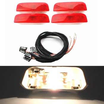

Car Door Warning Light interior lamps Cable For VW Passat B6 B7 CC Jetta Golf 5 MK6 MK7 Tiguan Superb Seat Alhambra 3AD 947 411
