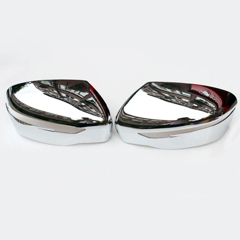 For Nissan QASHQAI J11 X-Trail T32 Rogue 2014-2020 Car rearview mirror cover cover trim ABS Chrome Car Accessories Styling