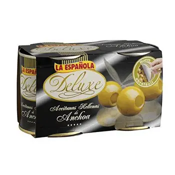 

La Española - Aceitunas rellenas de anchoa deluxe - 2 x 200 g