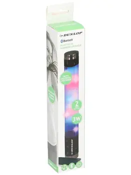 

Bluetooth Speaker 3W 48 LED multicolour Dunlop