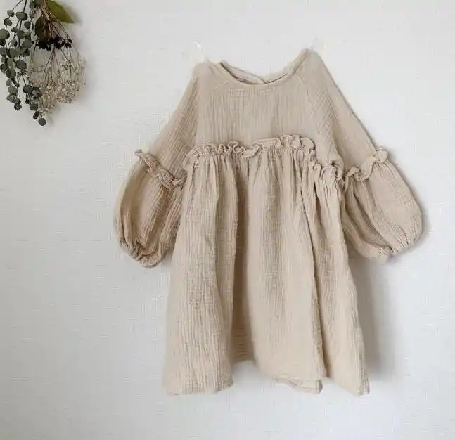 girls linen clothing