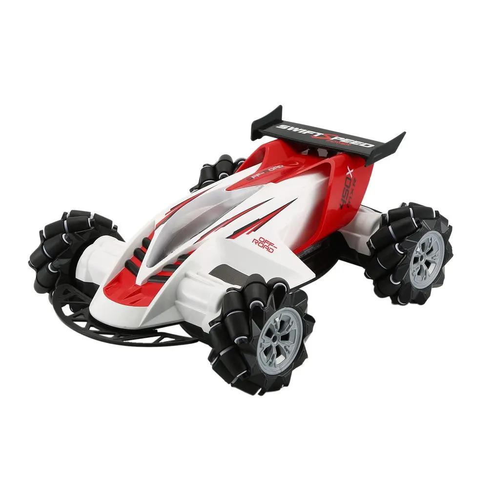 Z108 2,4 GHz 1/10 RC автомобиль дрейф автомобиль 360 градусов спиннинг трюк 20 км/ч Mecanum Omni колесо внедорожный автомобиль с светильник и музыкой