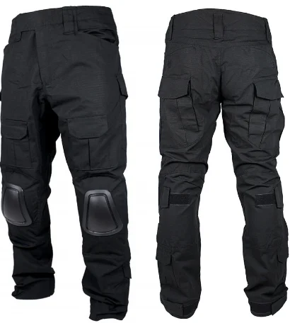 Combat Pants With Knee Pads Airsoft 