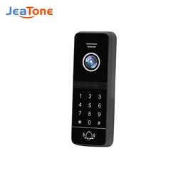 Jeatone campainha intercomunicador com 4 fios, ahd 960p, 720p, 84207 epc, interfone para vídeo, vila, desbloqueio com senha