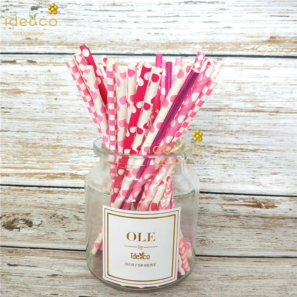 paper straws party wedding113