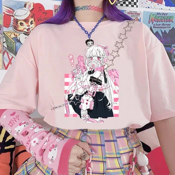 Cute Japanese Streetwear Loose T-Shirt