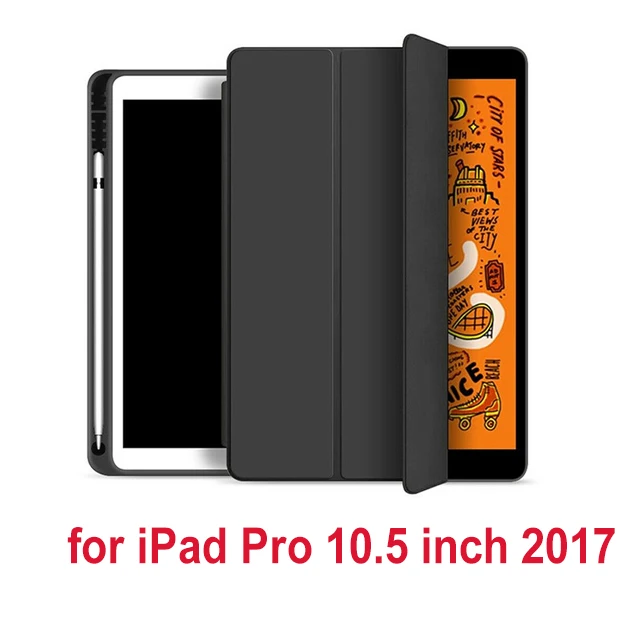 Чехол для iPad Air 3, 10,5,, iPad Pro, 11 дюймов, чехол с карандашом, Магнитный чехол для планшета, для iPad Pro 10,5 для сна - Цвет: Pro 10.5 inch 2017