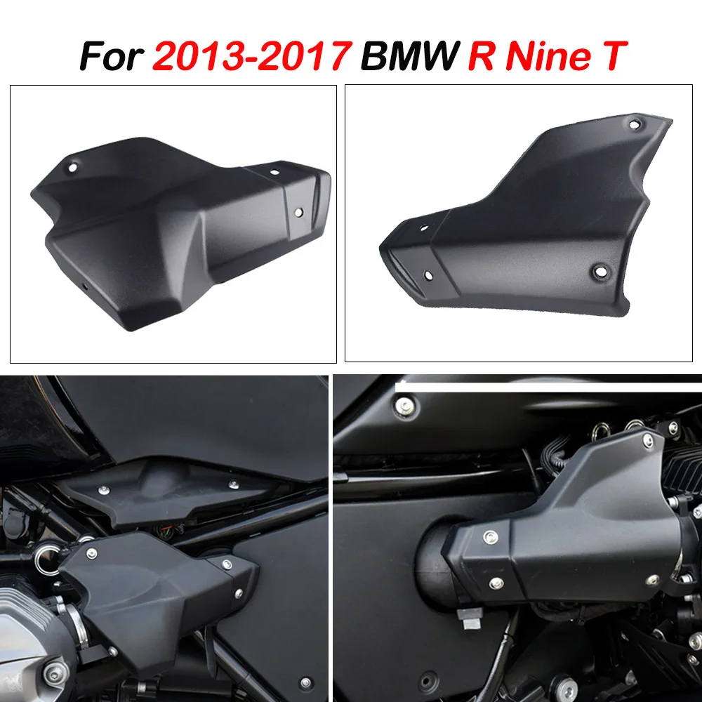 

Black Dust Injection Engine Cylinder Head Cover Protector Protective Shield For 2013 2014 2015 2016 2017 BMW R NINE T R9T RNINET