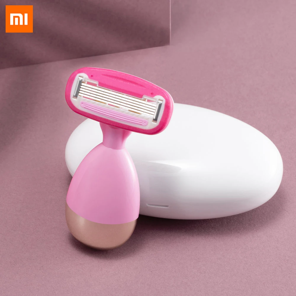 

Newest Xiaomi Mijia Zhibai Lady Dl2 Razor For Women Body Mini Portable Removable 5-Layer Cutter Manual Shaving Hair Safety Razor