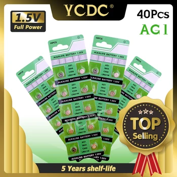 

40x AG1 364 LR621 164 531 SR60 SR621SW 1.55V Alkaline Watch Coin Cell Battery 40Pcs AG1 LR621 364 SR621 164 V364 TR621SW