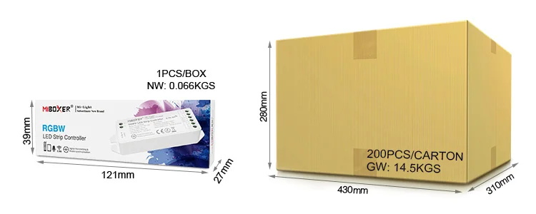 zona dimmer cor única cct rgb rgbw rgb + fita cct