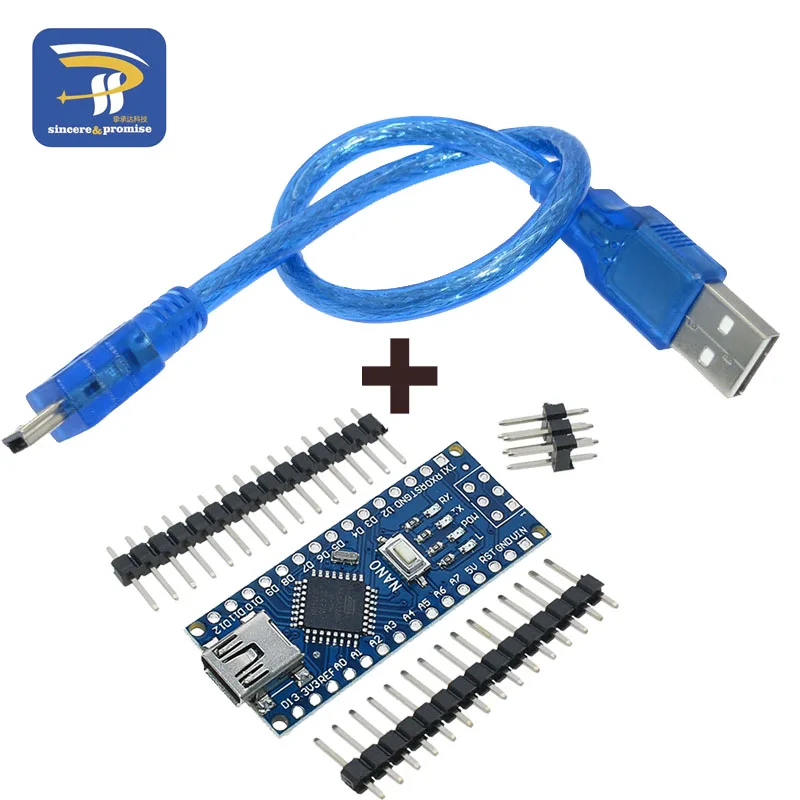Atmega328 Мини USB Nano V3.0 ATmega328P CH340G 5 в 16 м плата микроконтроллера для Arduino 328P NANO 3,0 CH340