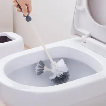 

Toilet Brush Standing Or Wall Mounted Toilet Cleaning Tool With Base Bathroom Cleaning Brushes Of Bath Accessories Toilet Borst