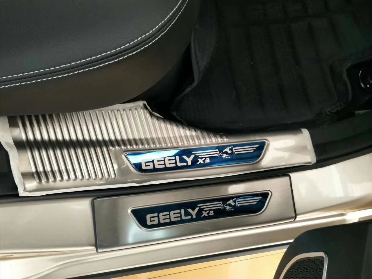 Geely Vision X3 рулевая нашивка «штурвал» Vision X3 рулевое колесо яркая рамка украшение Vision X3 только модифицированный Интерьер Отделка