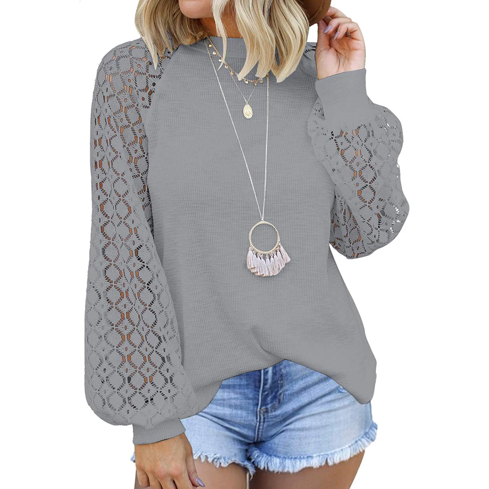 

Casual Autumn 2020 Women Sweater Long Sleeve Loose Kintted Sweater Sexy Hollow Out Sweater Vintage Women Clothing Top