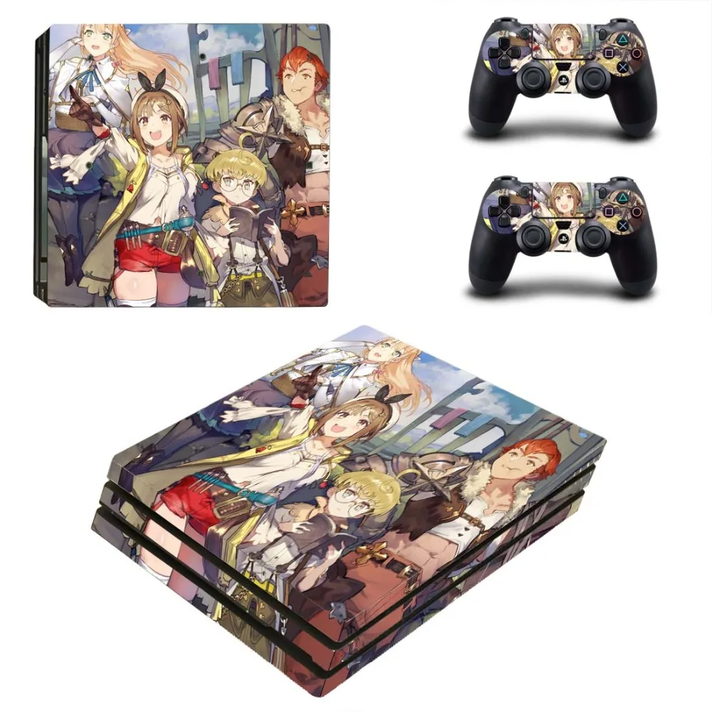 Atelier Ryza PS4 Pro Skin Sticker Decal Vinyl for Playstation 4 Console and Controllers PS4 Pro Skin Sticker