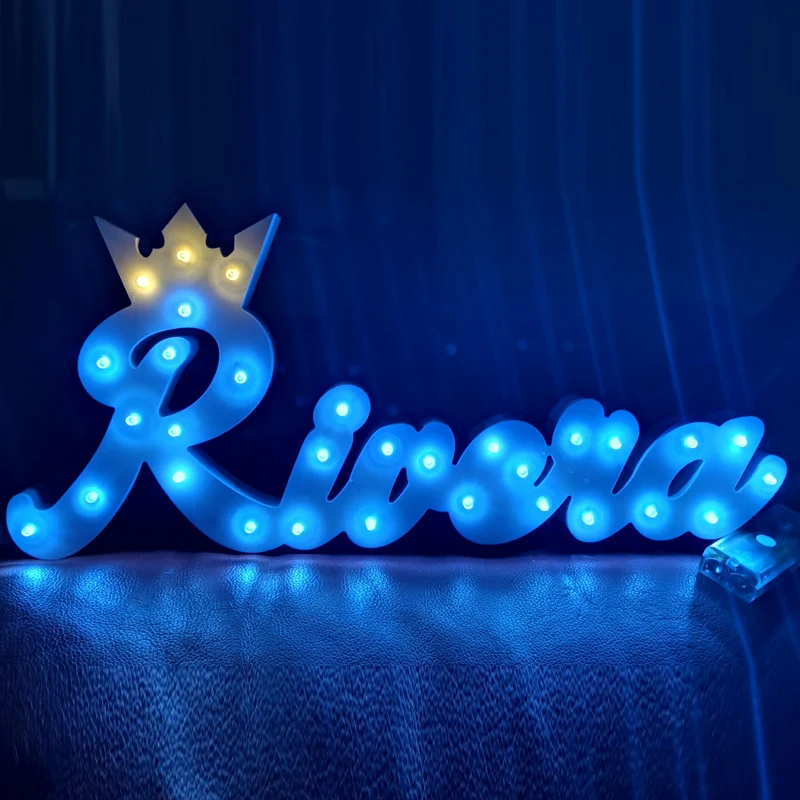 

Personalized Wooden Name Signs for Kids, Custom Name with Princess Crown, Children's Name Wall Decor, Baby Name Bespoke